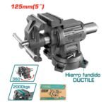 Tornillo de Banco 5" Cabezal Giratorio Total - Imagen 2