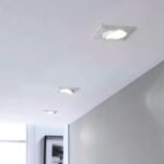 Spot LED 7W Cuadrado Empotrado Dirigible 10.5×10.5×4.4cm Blanco -Luz fría - Imagen 3