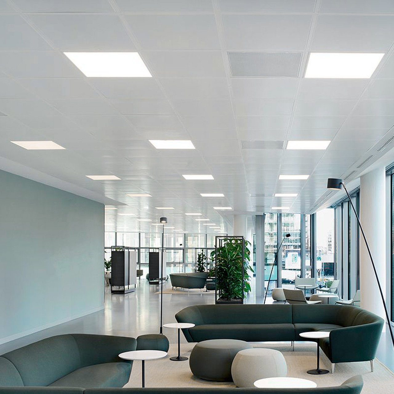 Panel Cuadrado PRO 36W Hermético IP40 Backlite Empotrar – Luz fría - Imagen 2