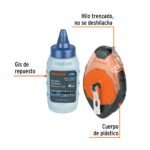 Tiralíneas profesional 30m (100 ft) plástico con tiza, Truper - Imagen 2