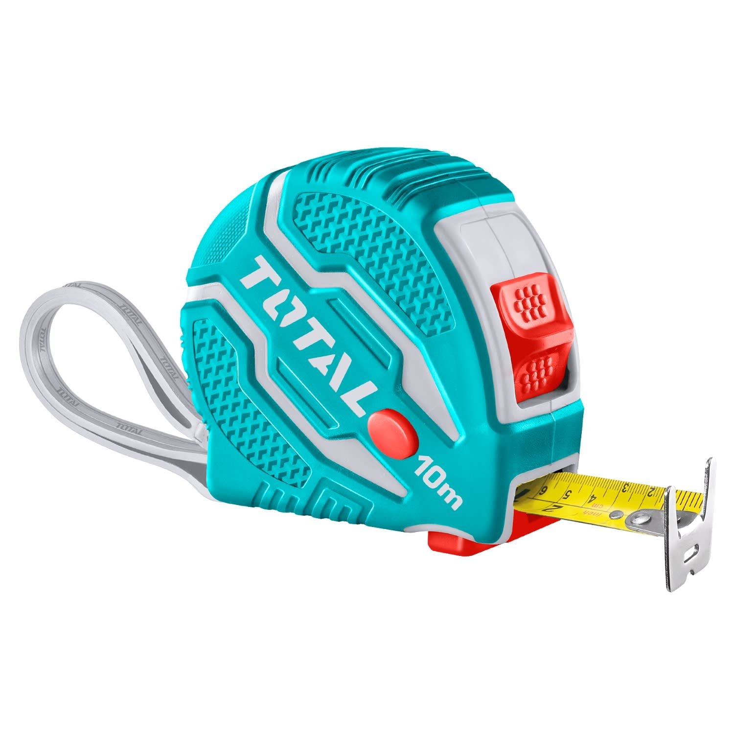 tmt1261011260 Cinta Metrica/Wincha 3 botones Mango Ergonomico 10Mx25mm Total - Imagen 1
