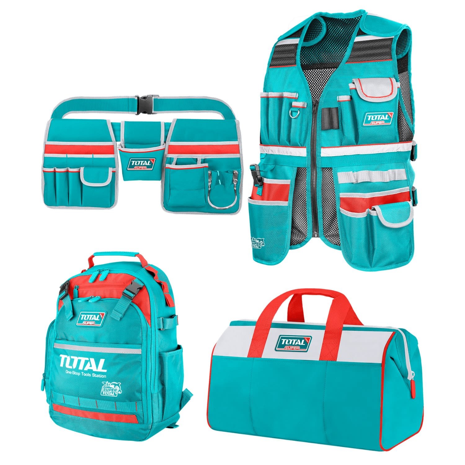 tos2309122133 Total Combo Bolsas de Herramientas 4pcs - Imagen 1