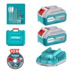 Combo Taladro 96nm y Amoladora 20v Brushless Industrial Total - Imagen 7