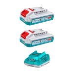 Combo Taladro percutor 76Nm + Atornillador de Impacto 285Nm + Sopladora 20V Total - Imagen 6