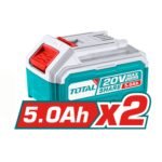 Combo Taladro Percutor 66nm + Llave de Impacto 400nm + Rotomartillo 20v Inalámbrica Total - Imagen 9