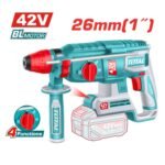 Rotomartillo SDS Plus 2.5J + 2 Batería y Cargador 42v Total - Imagen 3