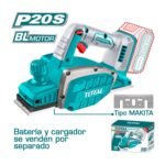 Cepilladora Inalambrica 140000Rpm 82x2mm 20v Total - Imagen 2