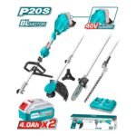 Desmalezadora Multifuncional 40v + Batería y Cargador Total - Imagen 2