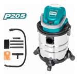 Aspiradora 20v 20 litros + 2 baterías y cargador Total - Imagen 2