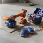 Vibradora para mayolica 5" 20V Wadfow - Imagen 2