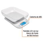 Balanza Digital para cocina 5gk + Balanza para equipaje 50K Truper - Imagen 4