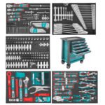 MEGA COMBO 9 EN 1 + GABINETE PORTAHERRAMIENTA 369PCS TOTAL - Imagen 15