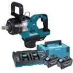 Llave De Impacto 1" XGT 40V 3150 Nm + 2 baterias 5ah y cargador Makita