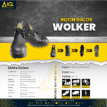BOTÍN GALOS® WOLKER PUNTA DE ACERO