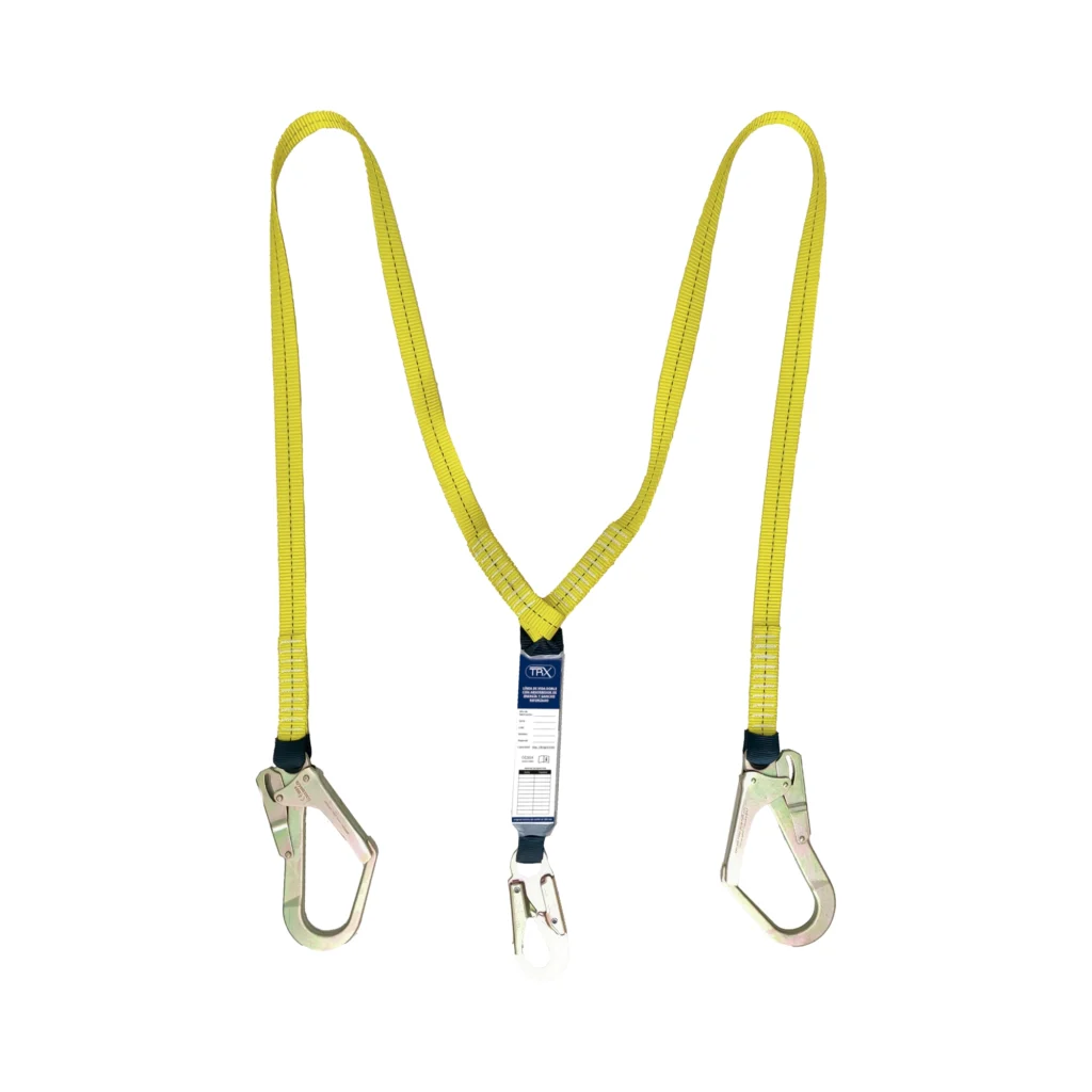 LÍNEA DE VIDA DOBLE TRX CON SHOCK ABSORBER