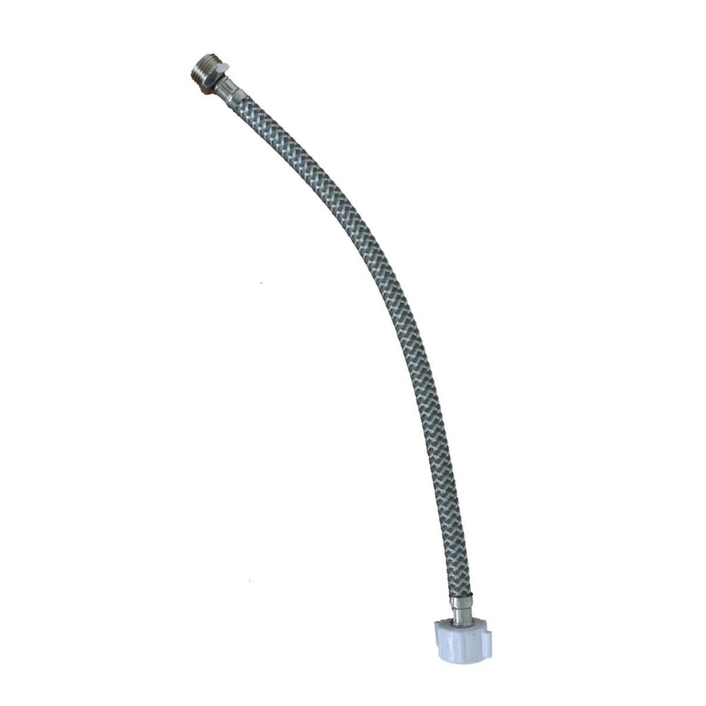 Tubo de abasto con rosca de pvc de 7/8 x 40 cm
