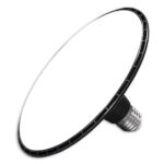 LUMINARIA OVNI NEGRO DESMONTABLE