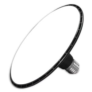 LUMINARIA OVNI NEGRO DESMONTABLE