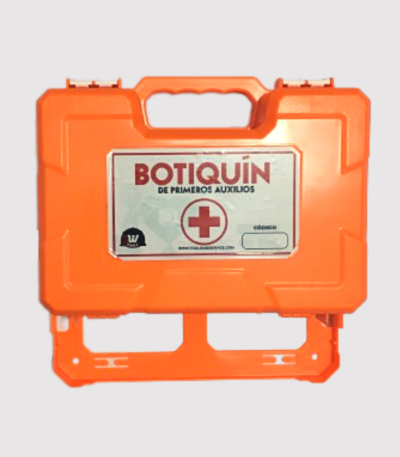 BOTIQUÍN DE PVC CON ANCLAJE