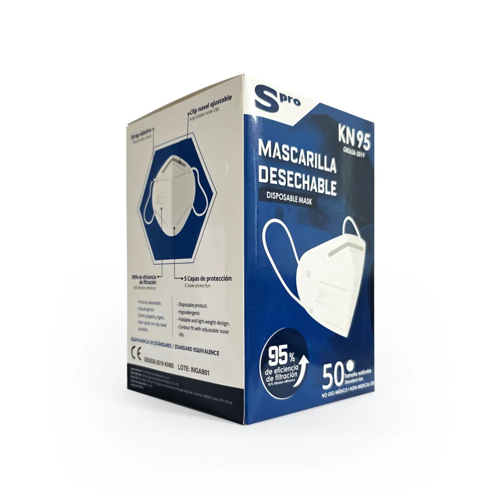 MASCARILLA DESECHABLE SPRO KN95
