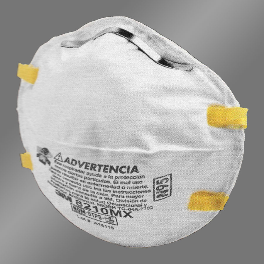 3M 8210MX Respirador para Partículas N95