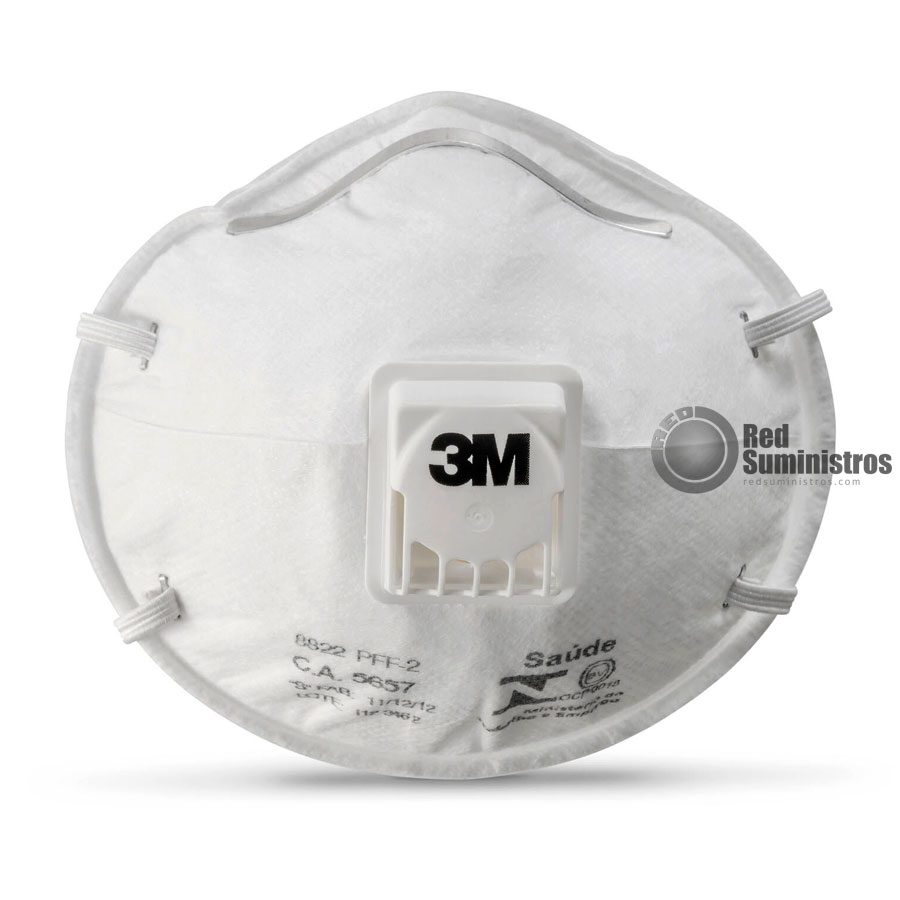 3M 8822 Respirador para Partículas PFF-2