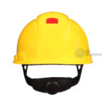 3m H-702SFR-UV casco de seguridad amarillo