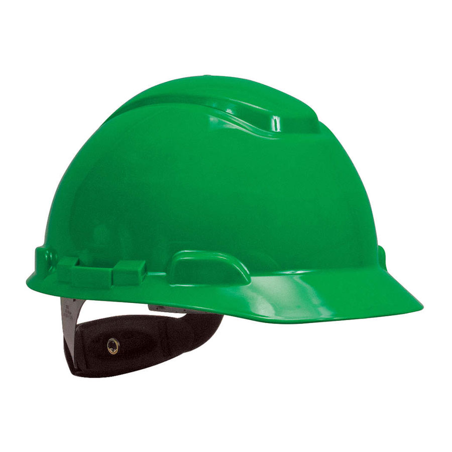 3M H-704R Casco de seguridad verde
