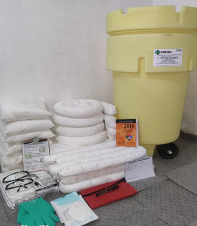KIT ANTIDERRAME HIDROCARBUROS OVERPACK 50GLN
