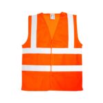 Chaleco de Seguridad de Poliéster Astara 4 Bandas Reflectivas 120 gr