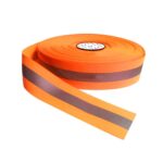 Cinta Textil Mixta Astara Reflexlite Plastificado Naranja 2″(5cm)100mts