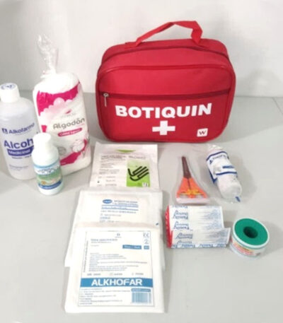 BOTIQUIN DE PRIMEROS AUXILIOS MODELO MTC - TAXIS