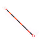 Barra retráctil negro y rojo