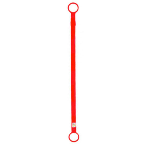 Barra retráctil rojo