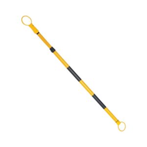 Barra Retráctil Astara Amarillo/Negro 2.10 mts