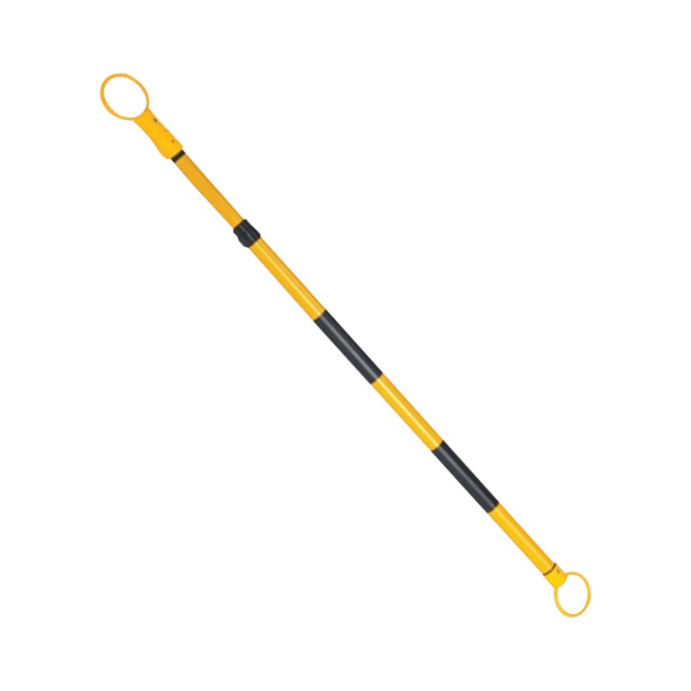Barra Retráctil Astara Amarillo/Negro 2.10 mts