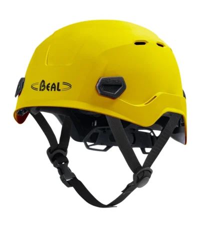 beal quantum casco para trabajo en alturas amarillo