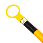 Barra retráctil negro y amarillo - Imagen 2