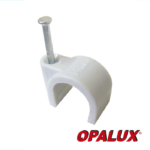 GRAPA P/CABLE REDONDO 100PCS PLOMO