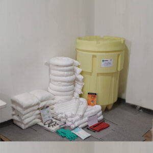 KIT ANTIDERRAME HIDROCARBUROS EN OVERPACK DE 95GLN