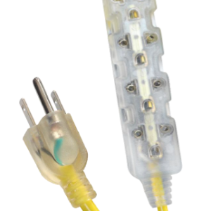 EXTENSIÓN AMARILLA CON 4 TOMAS 20MTS