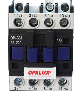 CONTACTOR AC 3 POLOS, 9 AMPERIOS, 220 V