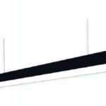 LAMPARA COLGANTE BARRA LED MODELO SIENA NEGRO
