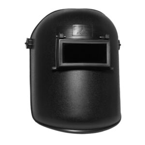 Careta para soldar con luna de vidrio negra #12