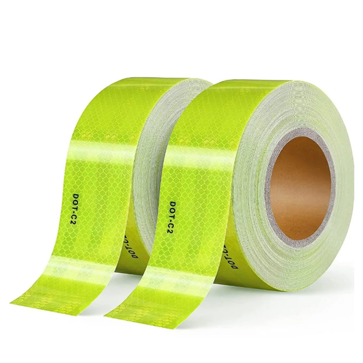 Cinta-amarilla Cinta reflectiva verde 2″ - Imagen 1