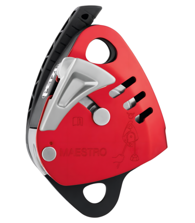 MAESTRO® L – Descensor con Polea Bloqueadora Integrada