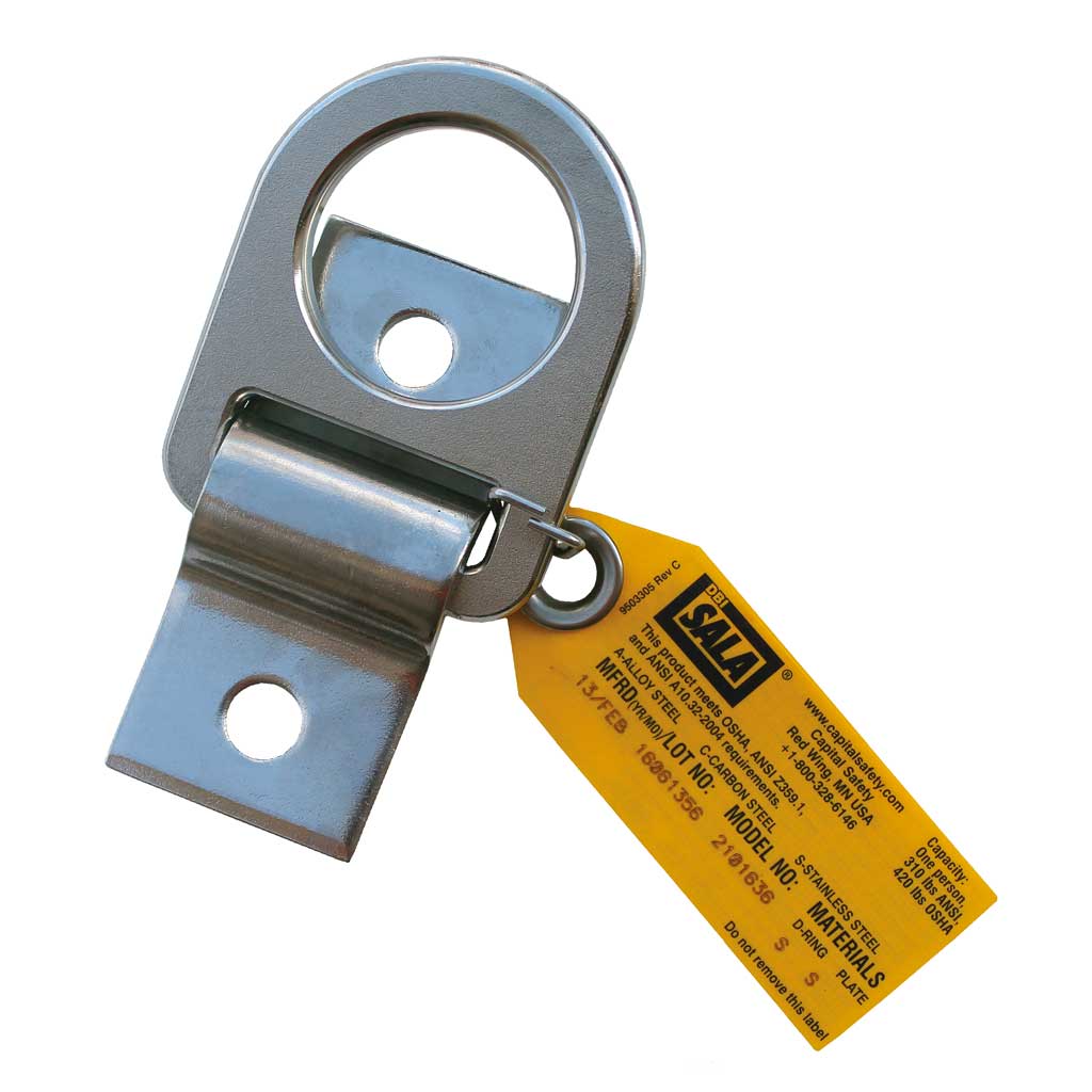 Anclaje de placa con anillo “D” DBI-SALA 2101636