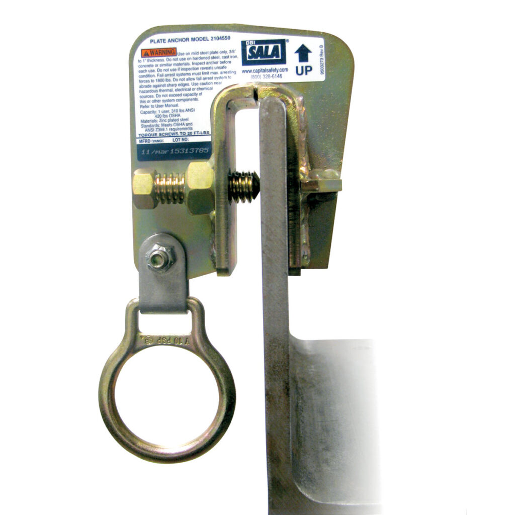 Anclaje para placa de acero DBI-SALA 2104550