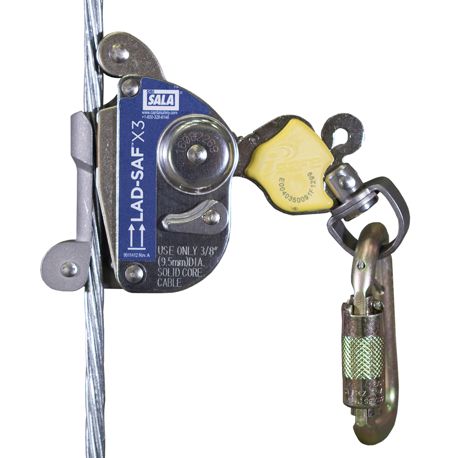Freno anticaídas Lad-Saf X3 6160054 para cable de 3/8”