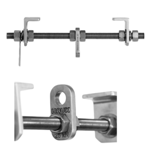 Anclaje para viga en I de 15″ – Inoxidable